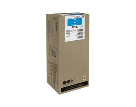 Cartridge Epson T9742 XXL, C13T974200 - originální (Azurová)