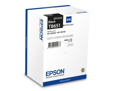 Toner Epson T8651, C13T865140 (XXL) - originální (Černý)