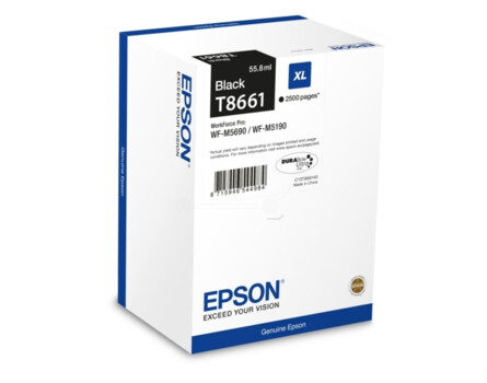 Toner Epson T8661, C13T866140 (XL) - originální (Černý)