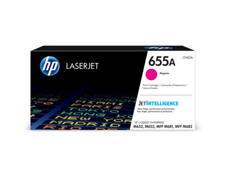 Toner HP 655A, HP CF453A - originální (Purpurový)