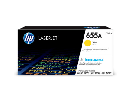 Toner HP 655A, HP CF452A - originální (Žlutý)