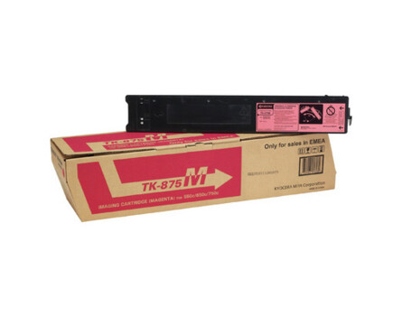 Toner Kyocera TK-875M, TK875M - originální (Purpurový)