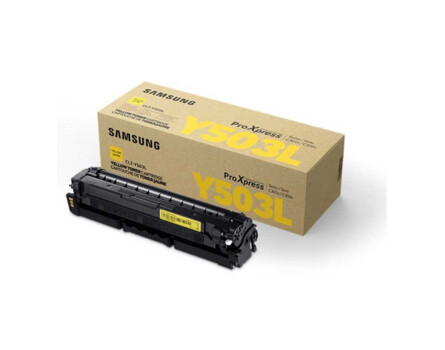 Toner Samsung CLT-Y503L, SU491A - originální (Žlutý)