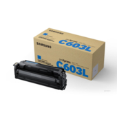 Toner Samsung CLT-C603L, SU080A - originální (Azurový)