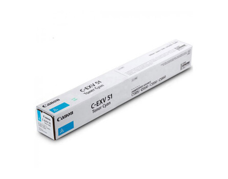 Toner Canon C-EXV51, 0482C002 - originální (Azurový)