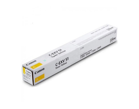 Toner Canon C-EXV51, 0484C002 - originální (Žlutý)