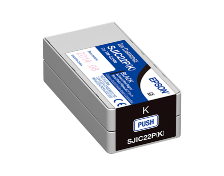 Cartridge Epson SJIC22P(K), C33S020601 - originální (Černá)