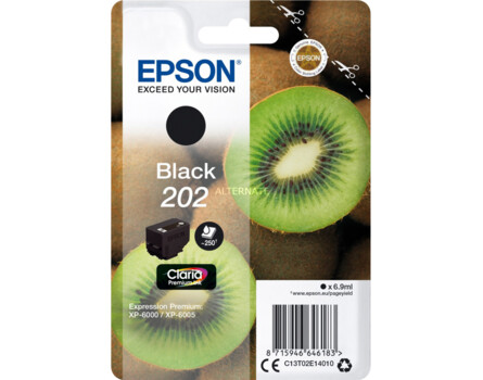 Cartridge Epson 202, C13T02E14010 - originální (Černá)