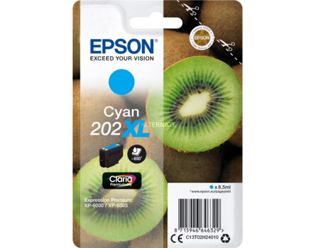 Cartridge Epson 202XL, C13T02H24010 - originální (Azurová)