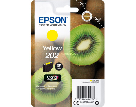 Cartridge Epson 202, C13T02F44010 - originální (Žlutá)