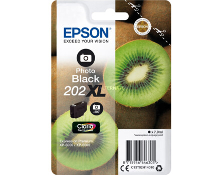 Cartridge Epson 202XL, C13T02H14010 - originální (Foto černá)