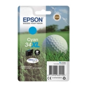 Cartridge Epson 34XL, C13T34724010 - originální (Azurová)