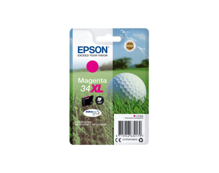 Cartridge Epson 34XL, C13T34734010 - originální (Purpurová)