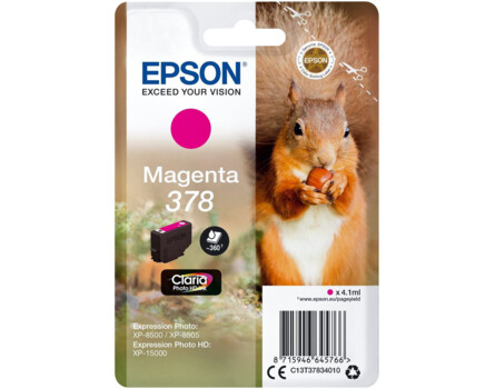 Cartridge Epson 378, C13T37834010 - originální (Purpurová)