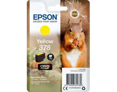 Cartridge Epson 378, C13T37844020 - originální (Žlutá)