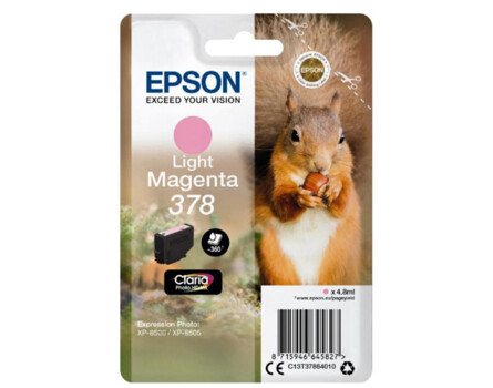 Cartridge Epson 378, C13T37864010 - originální (Světle purpurová)