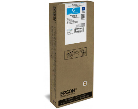 Cartridge Epson T9452 XL, C13T945240 - originální (Azurová)