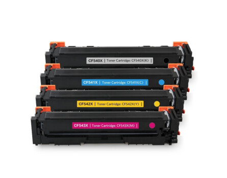 Toner HP 203X, HP CF540X - kompatibilní (Černý)