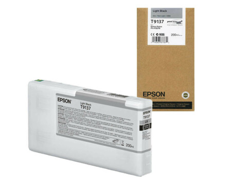 Cartridge Epson T9137, C13T913700 - originální (Světle černá)