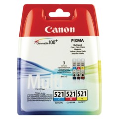 Cartridge Canon CLI-521, 2934B010 - originální (Multipack)