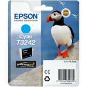 Cartridge Epson T3242, C13T32424010 - originální (Azurová)