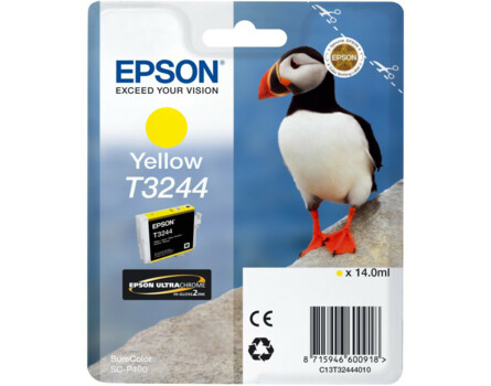 Cartridge Epson T3244, C13T32444010 - originální (Žlutá)
