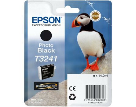 Cartridge Epson T3241, C13T32414010 - originální (Foto černá)