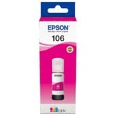 Epson 106, C13T00R340, láhev s inkoustem - originální (Purpurová)