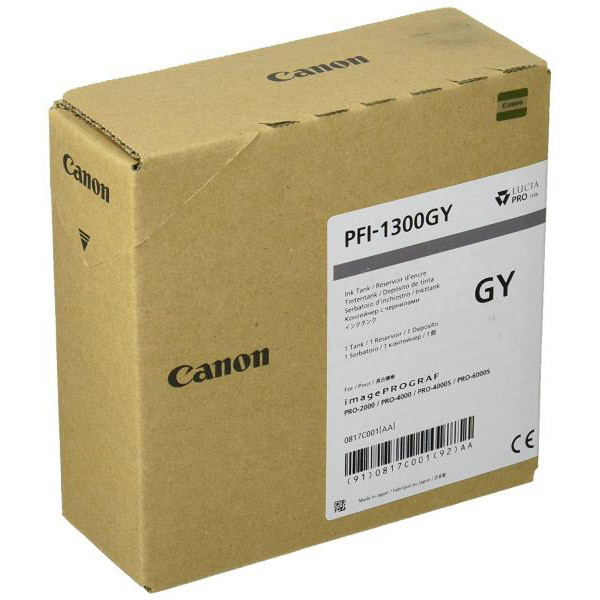 Canon PFI-1300GY - originální