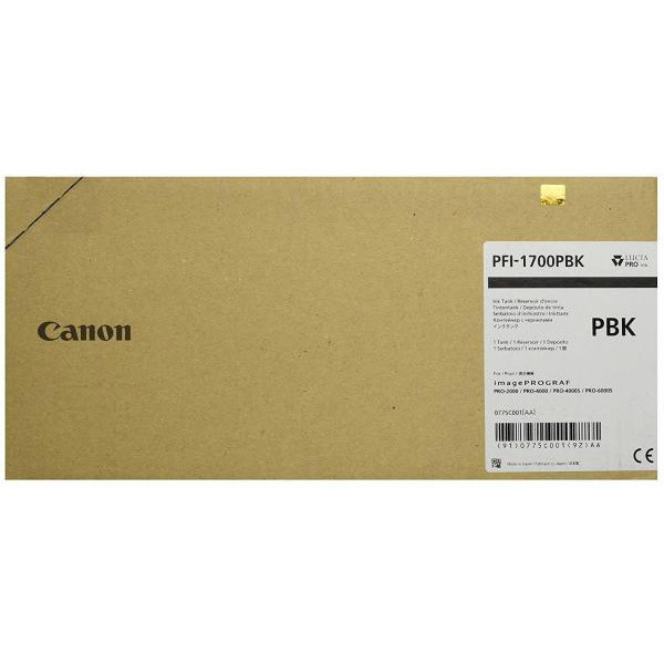 Canon PFI-1700PBK - originální