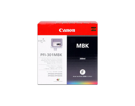 Zásobník Canon PFI-301MBK, 1485B001 (Matně černý) - originální