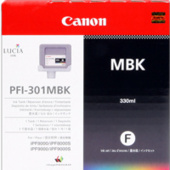 Zásobník Canon PFI-301MBK, 1485B001 (Matně černý) - originální