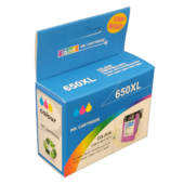 Cartridge HP 650 XXL, HP CZ102AE - kompatibilní (Barevná)