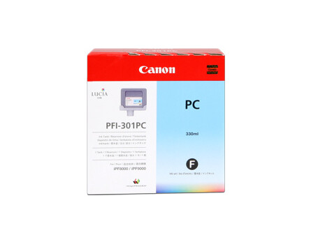 Zásobník Canon PFI-301PC, 1490B001 (Foto azurová) - originální