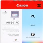 Zásobník Canon PFI-301PC, 1490B001 (Foto azurová) - originální