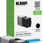 Cartridge HP 907XL, HP T6M19AE, KMP - kompatibilní (Černá)