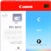 Zásobník Canon PFI-301C, 1487B001 (Azurový) - originální
