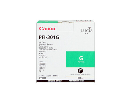 Zásobník Canon PFI-301G, 1493B001 (Zelený) - originální