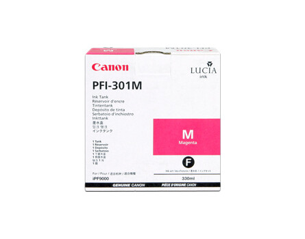 Zásobník Canon PFI-301M, 1488B001 (Purpurový) - originální