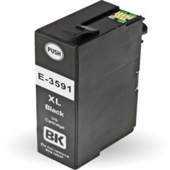 Cartridge Epson T3591, C13T35914010 - kompatibilní (Černá)