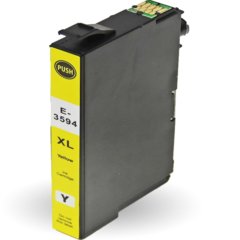 Cartridge Epson T3594, C13T35944010 - kompatibilní (Žlutá)
