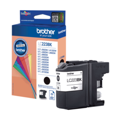 Cartridge Brother LC223BK, LC-223BK, LC223 - originální (Černá)