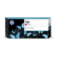 Cartridge HP 730, HP P2V69A - originální (Purpurová)