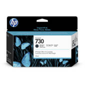 Cartridge HP 730, HP P2V65A - originální (Matná černá)