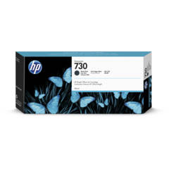 Cartridge HP 730, HP P2V71A - originální (Matná černá)