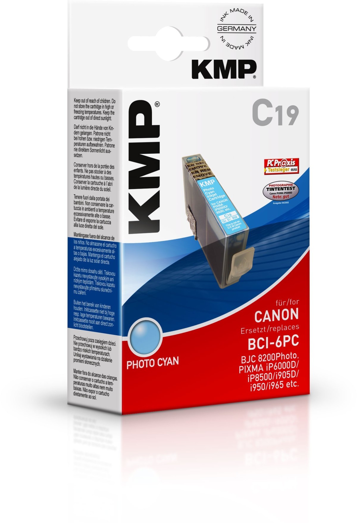 KMP Canon BCI-6PC - kompatibilní