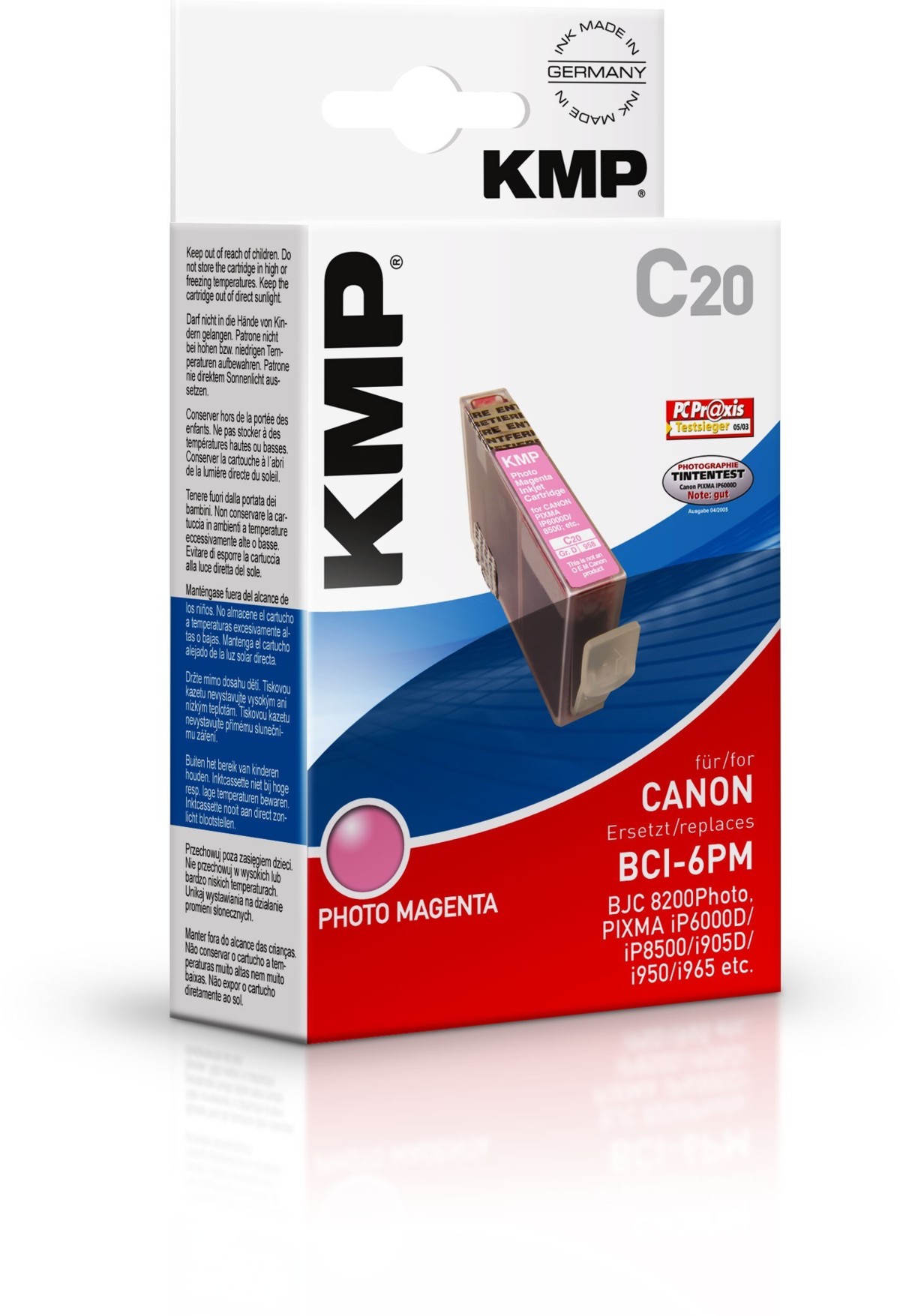 KMP Canon BCI-6PM - kompatibilní