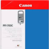 Zásobník Canon PFI-703C, 2964B001 (Azurový) - originální
