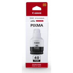 Canon GI-40PGBK, GI-40 PGBK, 3385C001, láhev s inkoustem - originální (Pigmentová černá)
