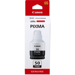 Canon GI-50PGBK, GI-50 PGBK, 3386C001, láhev s inkoustem - originální (Pigmentová černá)